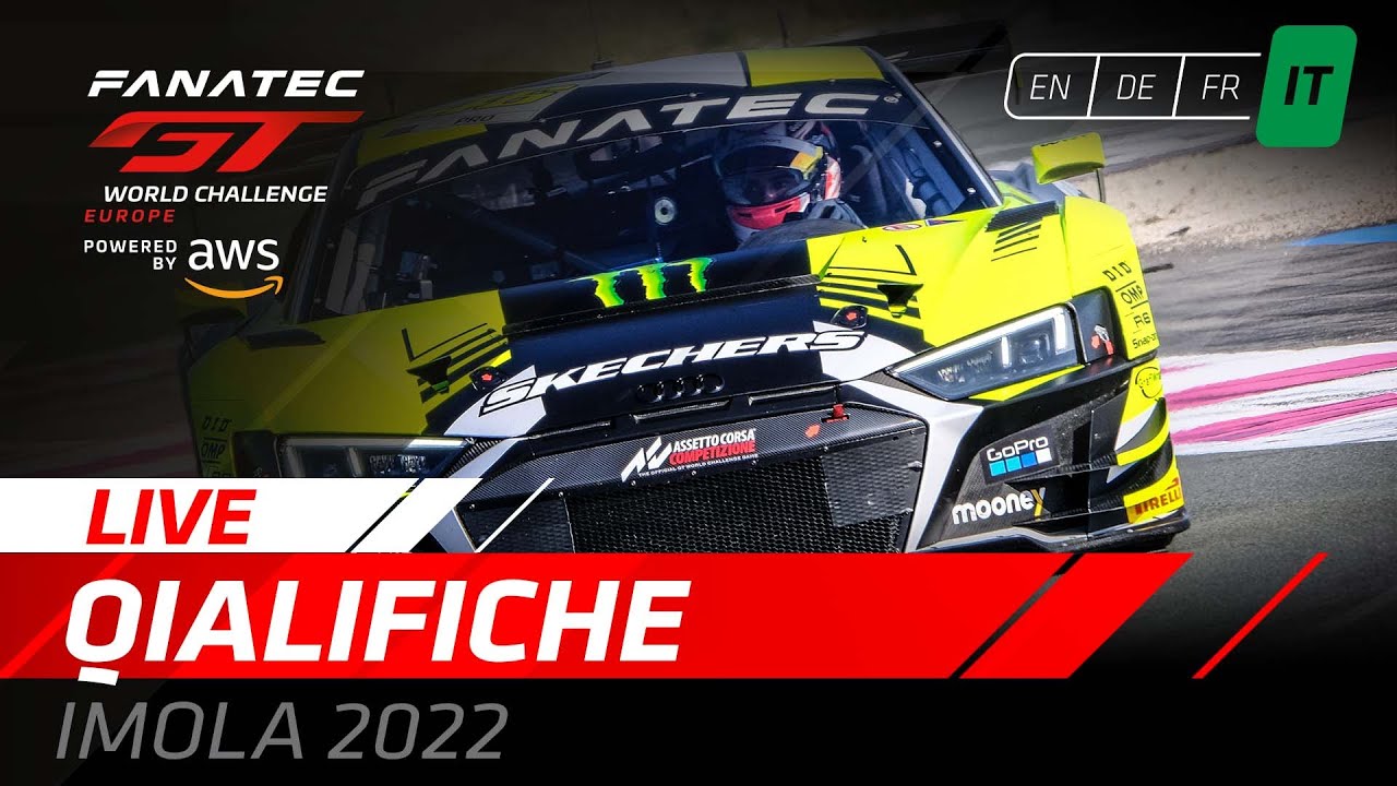 LIVE | Qualifiche | Imola | GT World Challenge Europe 2022 - (Italiano)