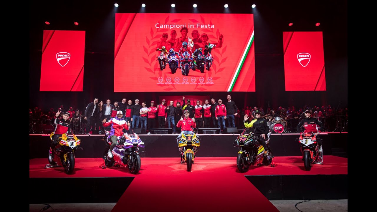 "Campioni in festa", Ducati fa il tutto esaurito all'Unipol Arena