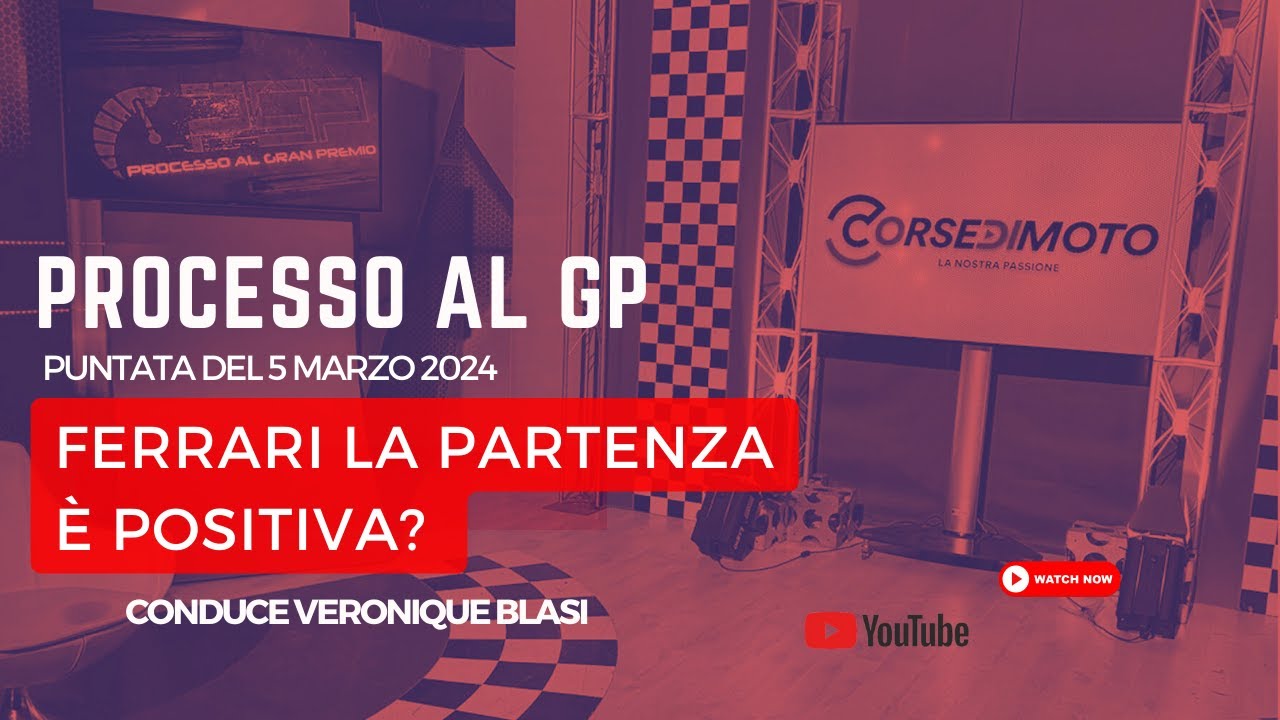 Processo al GP puntata 5 marzo 2024