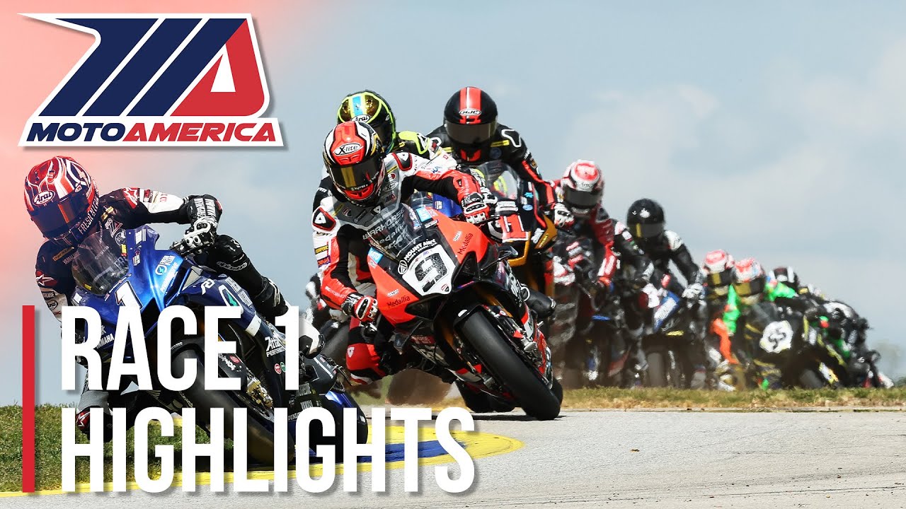 MotoAmerica Medallia Superbike Race 1 Highlights at Road Atlanta 2022