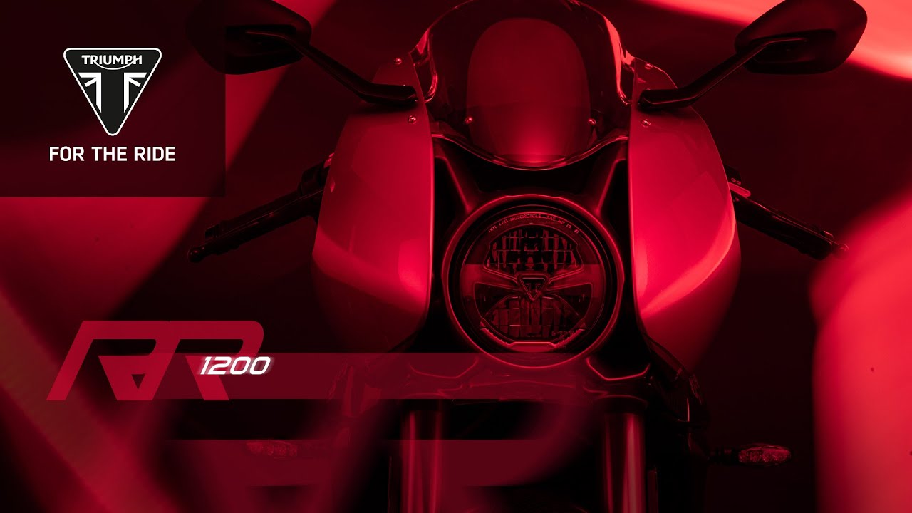 Get ready for the new Speed Triple 1200 RR…