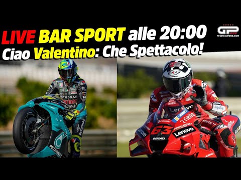 LIVE Bar Sport alle 20:00 - Ciao Valentino: che spettacolo!