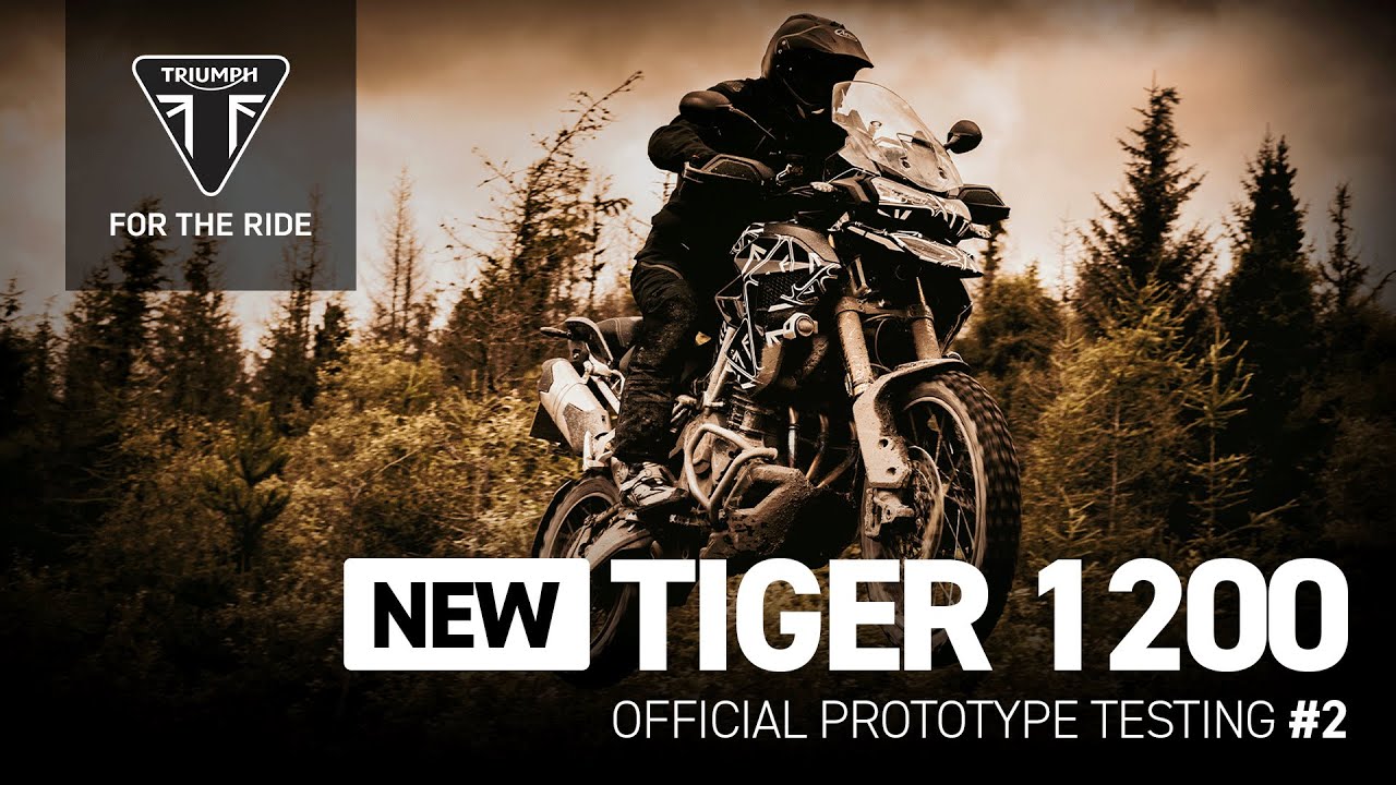 New Tiger 1200 - Official Prototype Testing #2