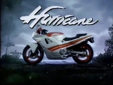 1986 - Honda Hurricane Motorcycle - Hiding Ninja Commercial