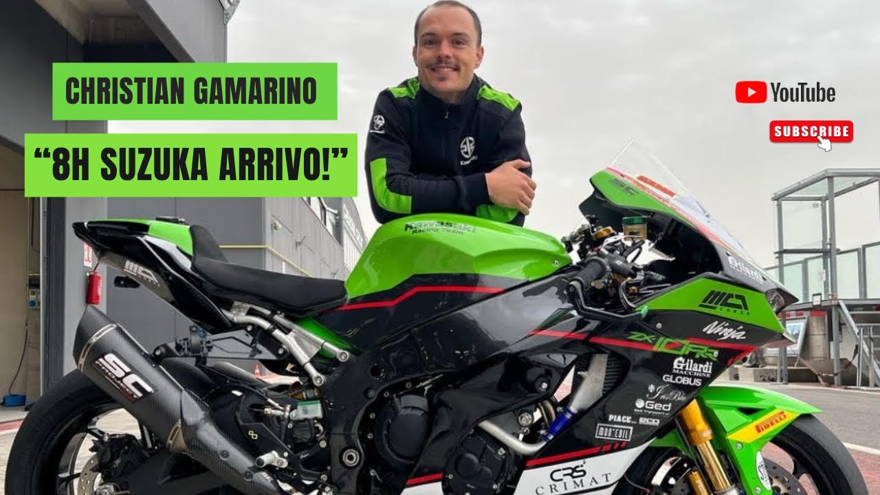 Christian GAMARINO 8H Suzuka ARRIVO