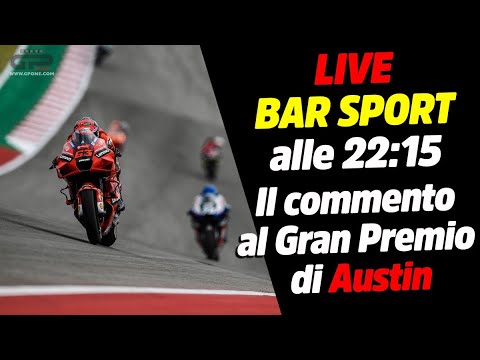 LIVE Bar Sport alle 22:15 - Il commento al Gran Premio MotoGP di Austin