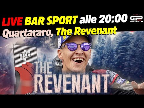 LIVE Bar Sport alle 20:00 - Quartararo, The Revenant