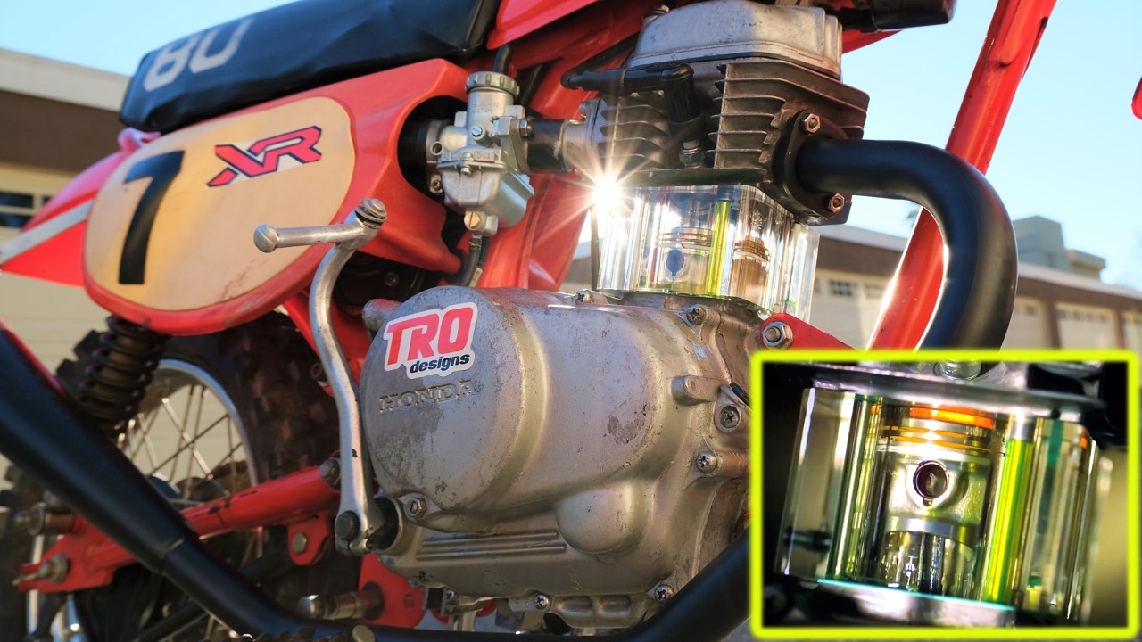 Transparent Engine Cylinder | How an Engine Works in 4K Slow Motion