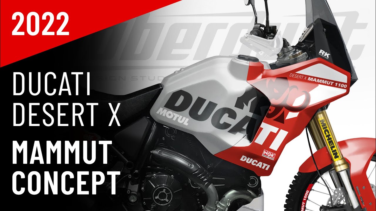 Ducati Scrambler Desert X Mammut Concept Design