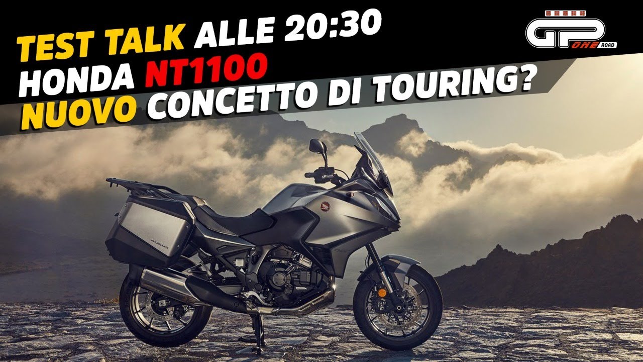 LIVE Test Talk alle 20:30 - Honda NT1100 apre una nuova era Touring?