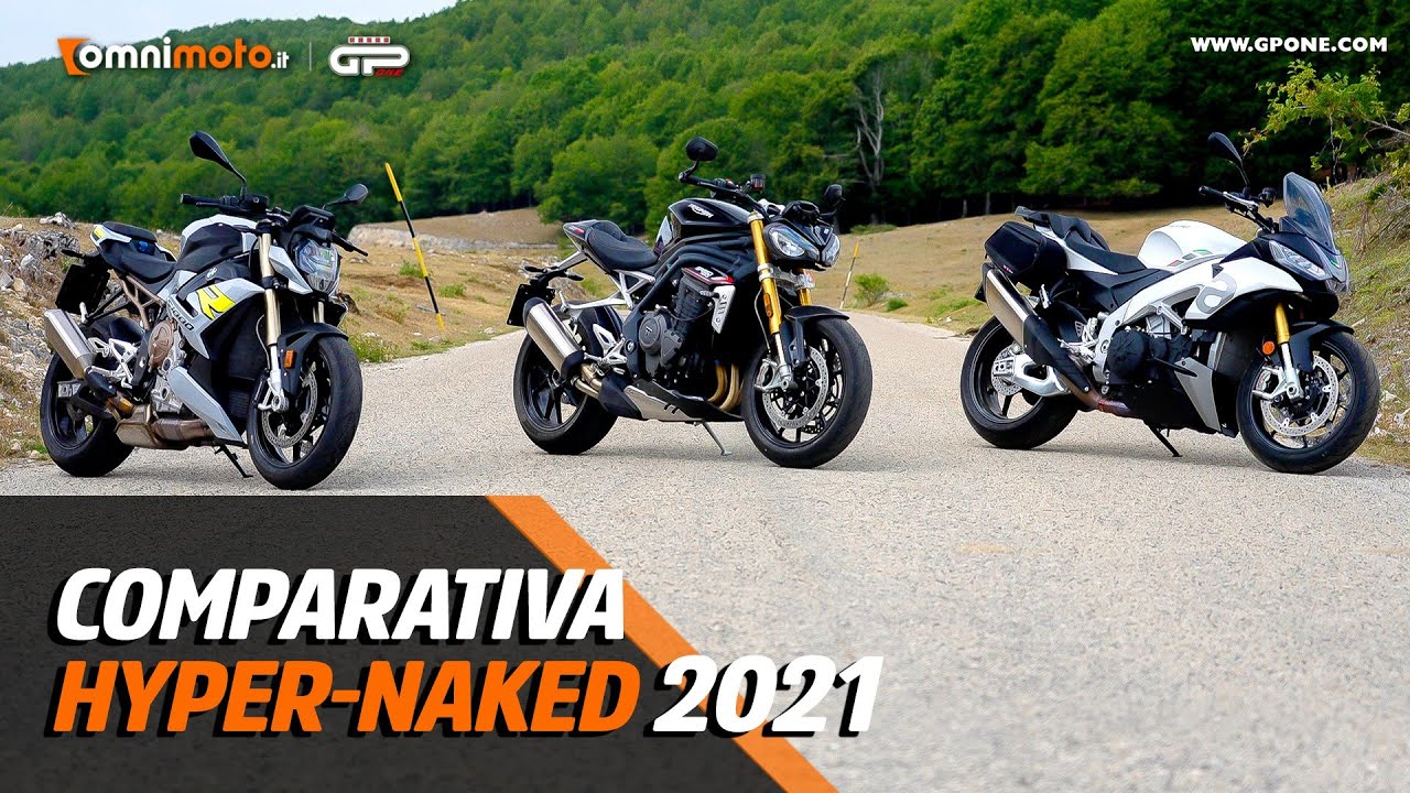Comparativa Hyper-Naked 2021 | Aprilia Tuono V4 vs Triumph Speed Triple 1200RS vs BMW S 1000 R