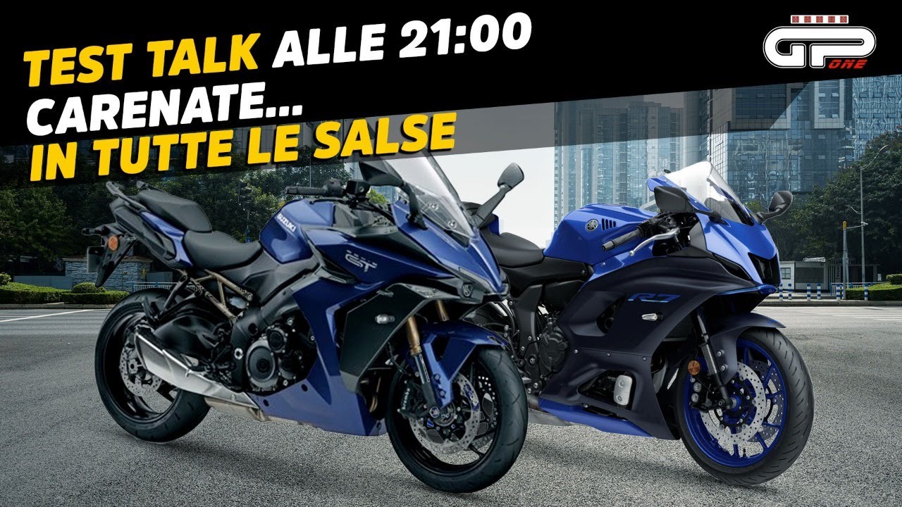 LIVE Test Talk alle 21:00 – Yamaha e Suzuki: il ritorno delle carenate