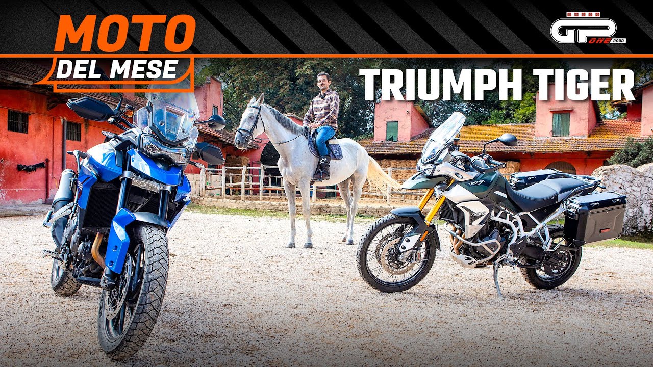 Le Triumph Tiger 2021 sono Moto del Mese di GPOne.com!