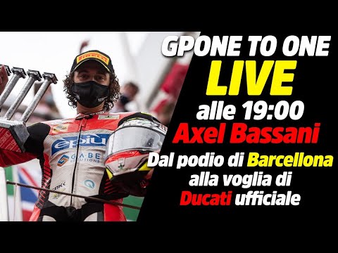 LIVE alle 19 - Axel Bassani: dal podio di Barcellona, alla voglia di Factory