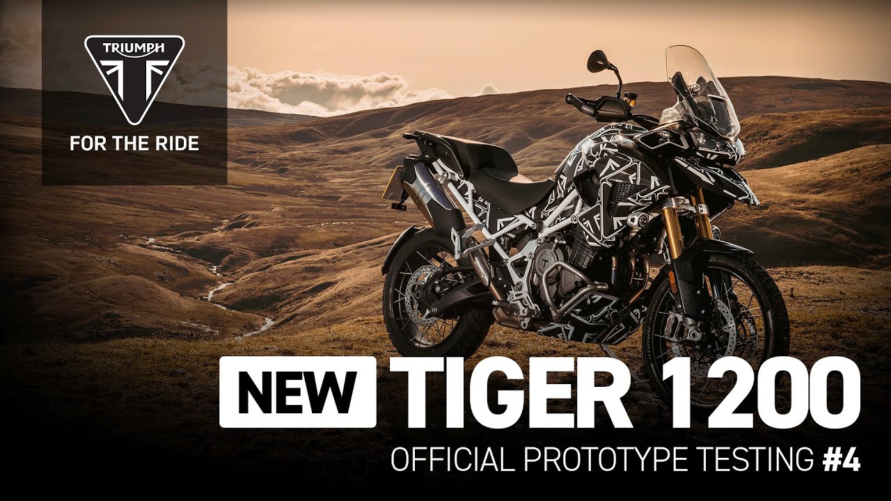 New Tiger 1200 - Official Prototype Testing #4