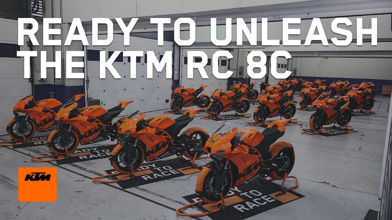 Ready to unleash the KTM RC 8C | KTM