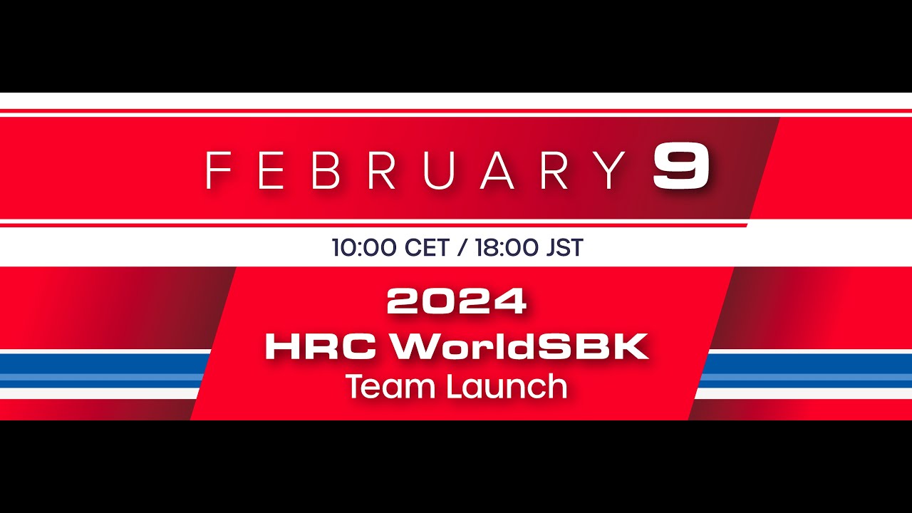 Team HRC WSBK Launch 2024