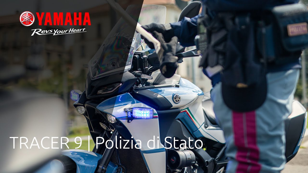 A new Yamaha partnership with the Italian Police