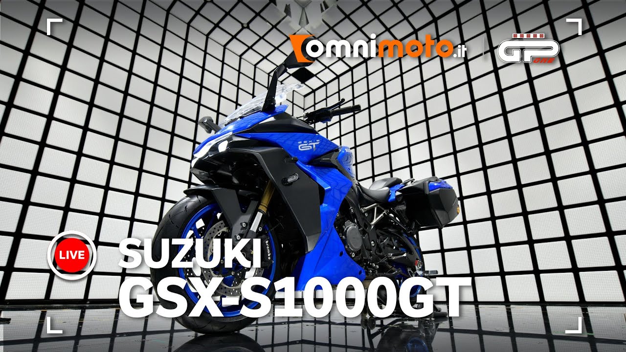 Presentazione Suzuki GSX-S 1000 GT, gran turismo in prima classe