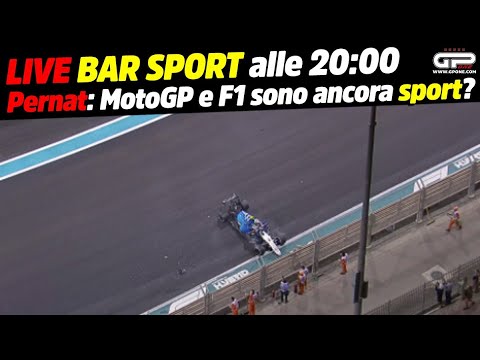 LIVE Bar Sport alle 20:00 - Pernat: MotoGP e F1 sono ancora sport?
