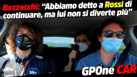 MotoGP, Bezzecchi : "On a dit à Rossi de continuer, mais il ne s'amuse plus"