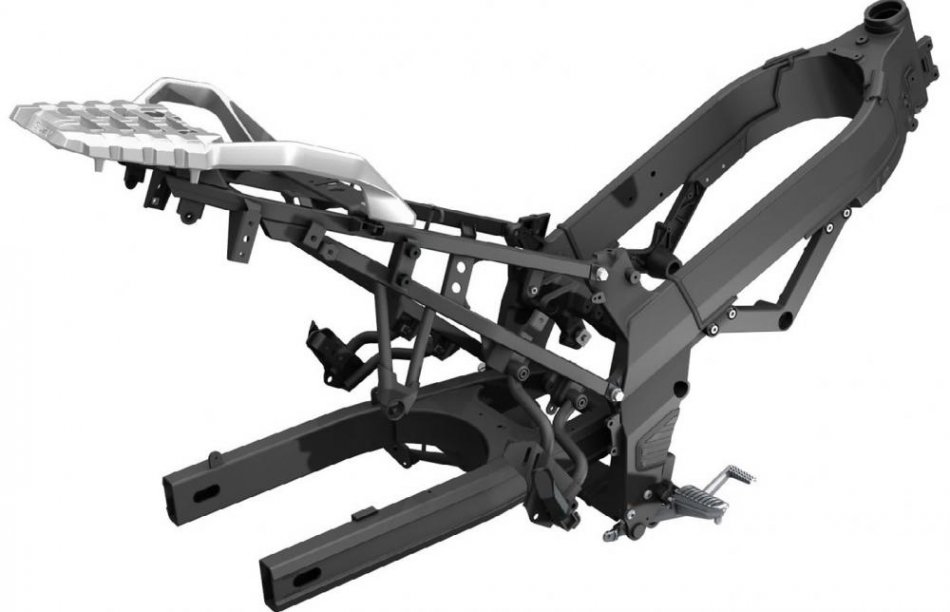 Suzuki V-Strom 650 telaio