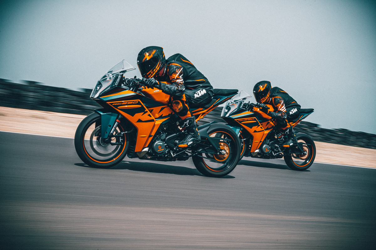 KTM RC 125 et 390 2022, voici l’actualité des petites voitures de sport