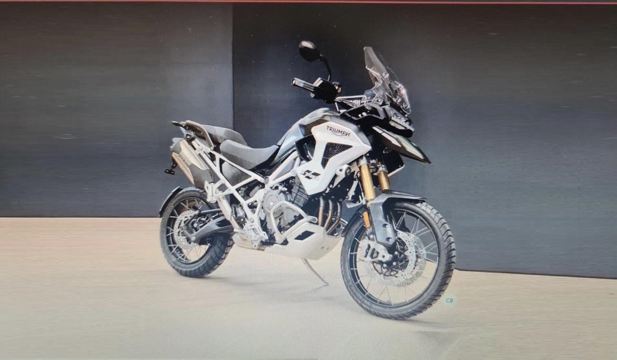 Triumph Tiger 1200, première photo dévoilée de l’enduro anglais