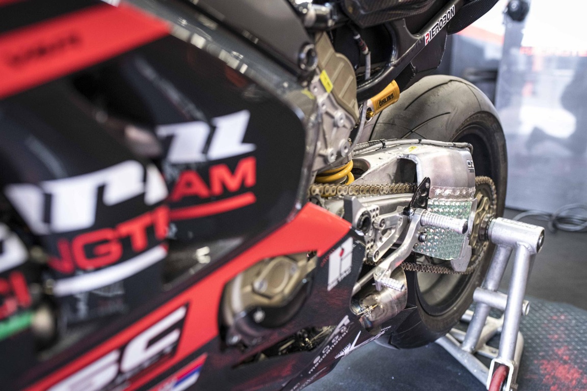 SBK, Barni au secours de Rabat : nouveau bras oscillant sur la Ducati V4