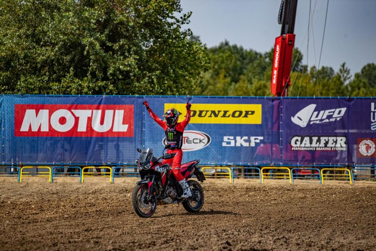 Honda Africa Twin 2022 : quels chiffres aux Six Days 2021 avec Joan Barreda