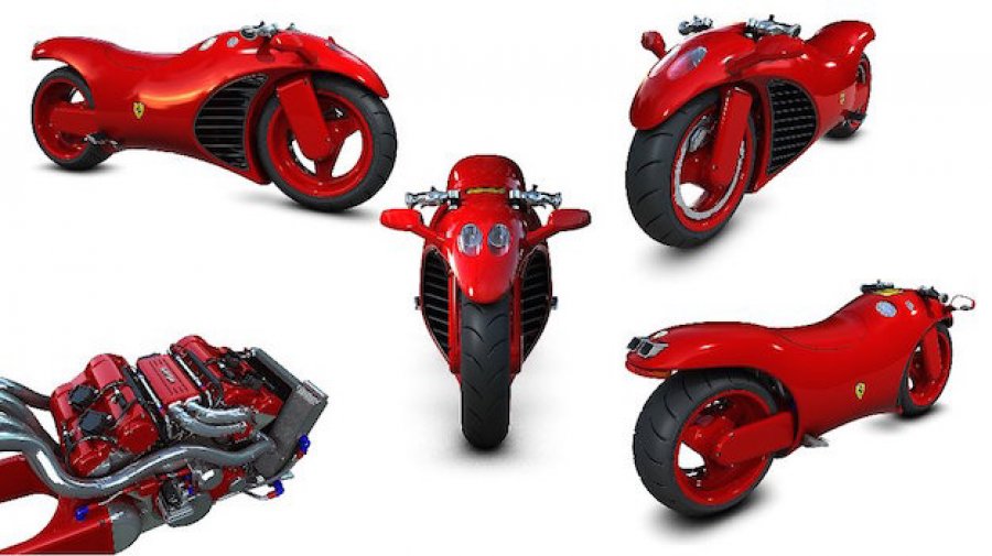 Moto - News: Le 11 moto più assurde... Ispirate alle supercar