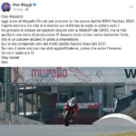 VIDÉO - Biaggi sur une roue en 6ème au Mugello avec l'Aprilia RSV4