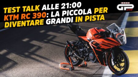 LIVE Test Talk à 21h00 - KTM RC 390 : petite grosse sportive