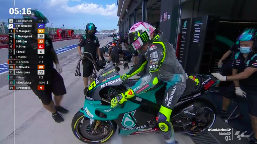 MotoGP: Ducati padrona di Misano: pole di Bagnaia su Miller, cadono Quartararo e Marquez