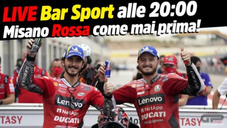 MotoGP, LIVE Bar Sport à 20h00 - Misano Rossa comme jamais auparavant !