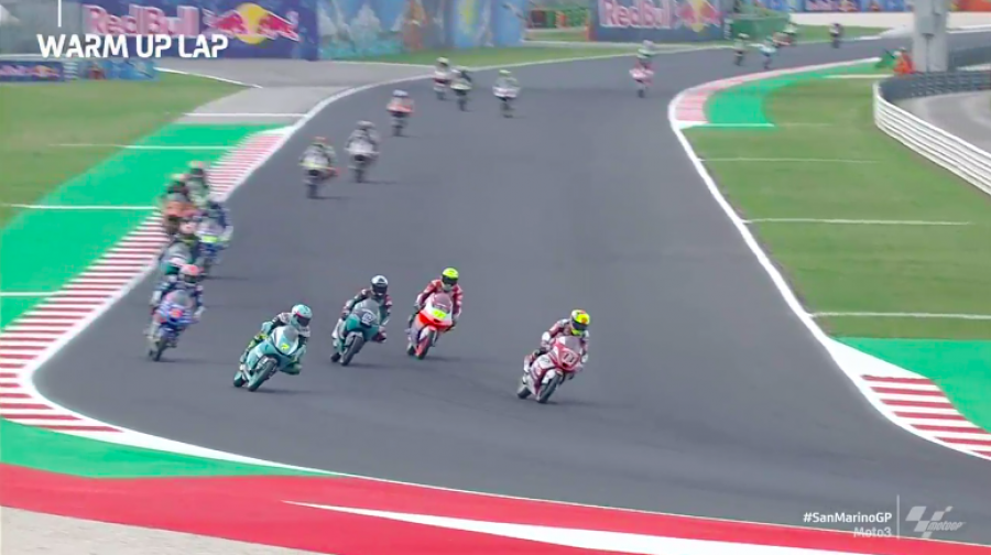 Moto3: Fenati cade, Foggia ne approfitta: Misano tricolore con Antonelli 2° e Migno 3°