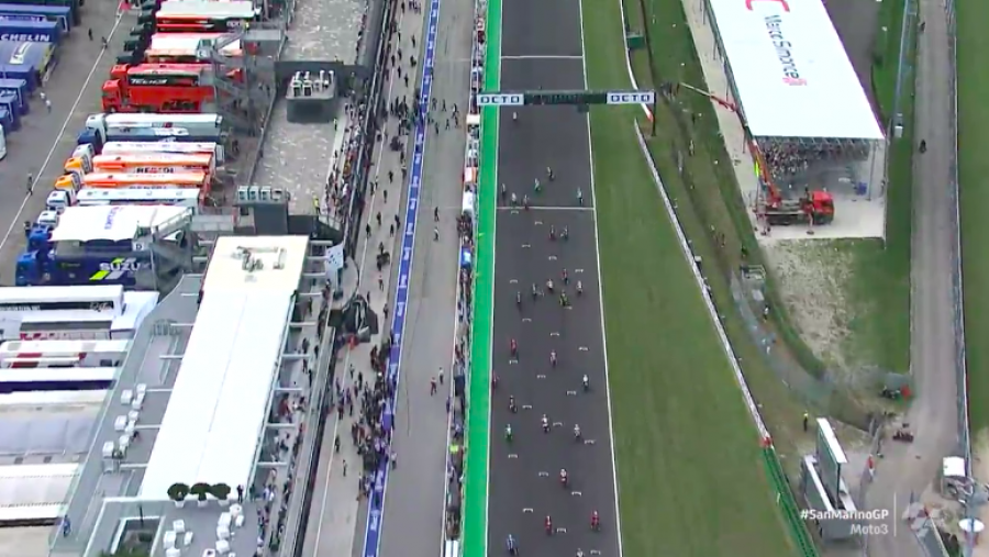 Moto3: Fenati cade, Foggia ne approfitta: Misano tricolore con Antonelli 2° e Migno 3°