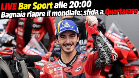 MotoGP, LIVE Bar Sport à 20 ans - Bagnaia rouvre le championnat du monde à Misano : défi à Quartararo