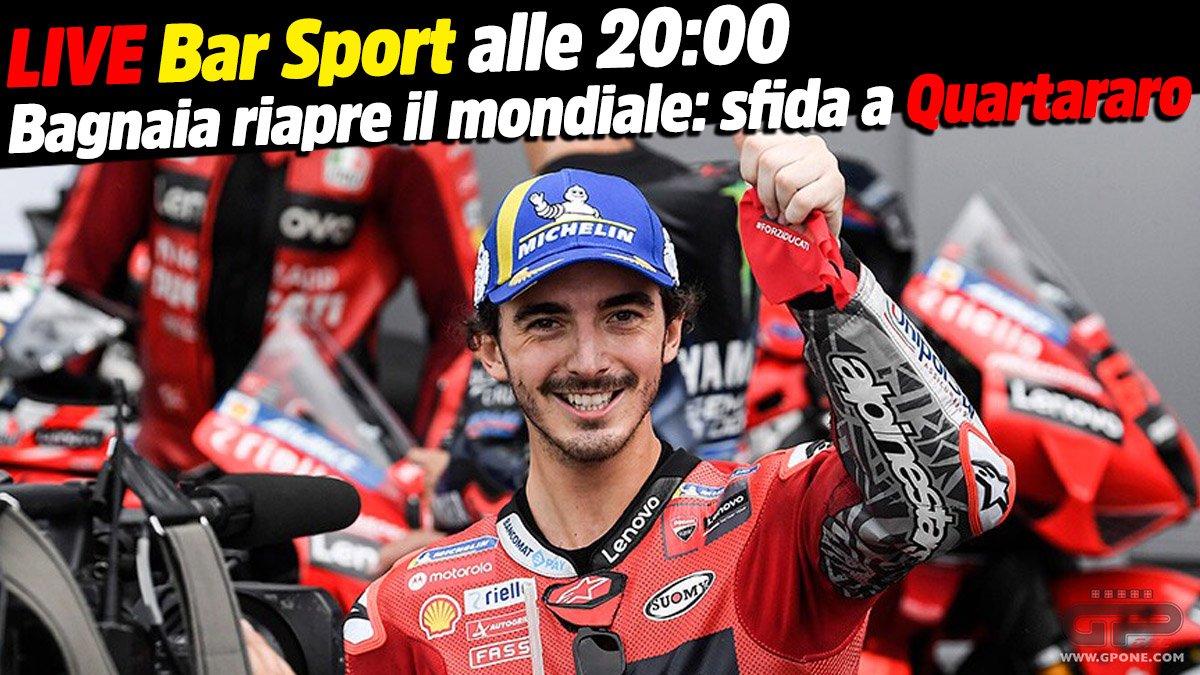 MotoGP, LIVE Bar Sport à 20 ans – Bagnaia rouvre le championnat du monde à Misano : défi à Quartararo