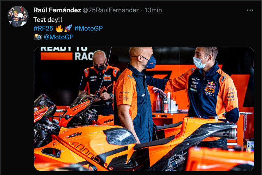 MotoGP: Aleix Espargaro e Aprilia si confermano nel 2° giorno di test a Misano