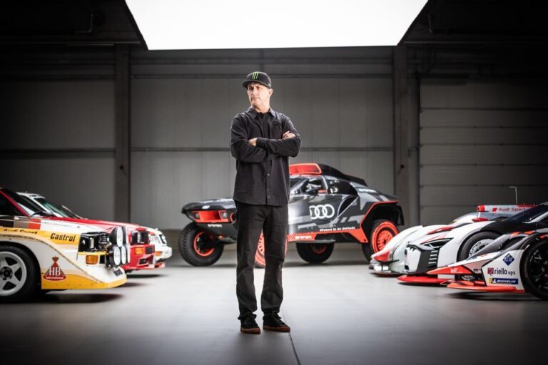Audi : Ken Block va bientôt « maltraiter » une électrique des Quatre Anneaux