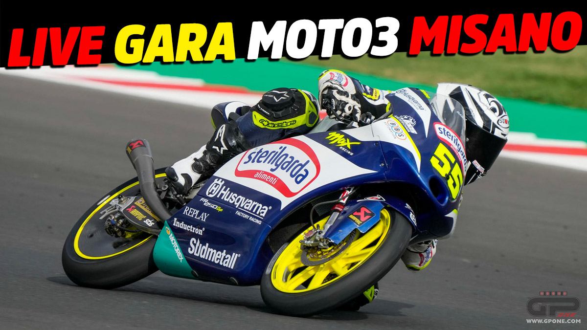 LIVE Moto3 Misano Race: actualités en direct tour après tour