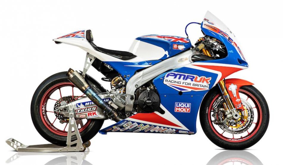Ex-James Ellison, Yonny Hernandez, Paul Bird Motorsport, 2012 Aprilia Art 1, 1,000cc Grand Prix Racing Motorcycle
