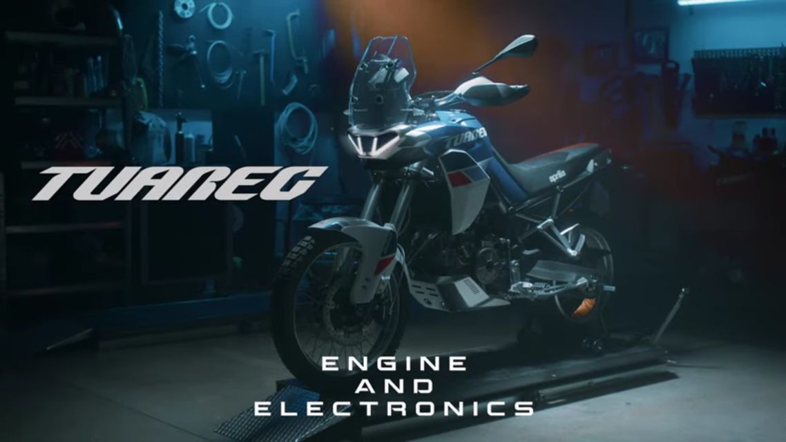 Aprilia Touareg 660 : une nouvelle vidéo avant l’Eicma 2021