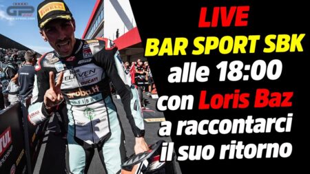 LIVE Bar Sport SBK à 18h00 : Loris Baz nous raconte son retour en championnat du monde