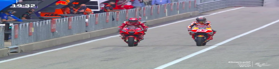 MotoGP: Nakagami meglio di Marquez nel Warm Up di Austin: Quartararo 4°, Bagnaia 18°