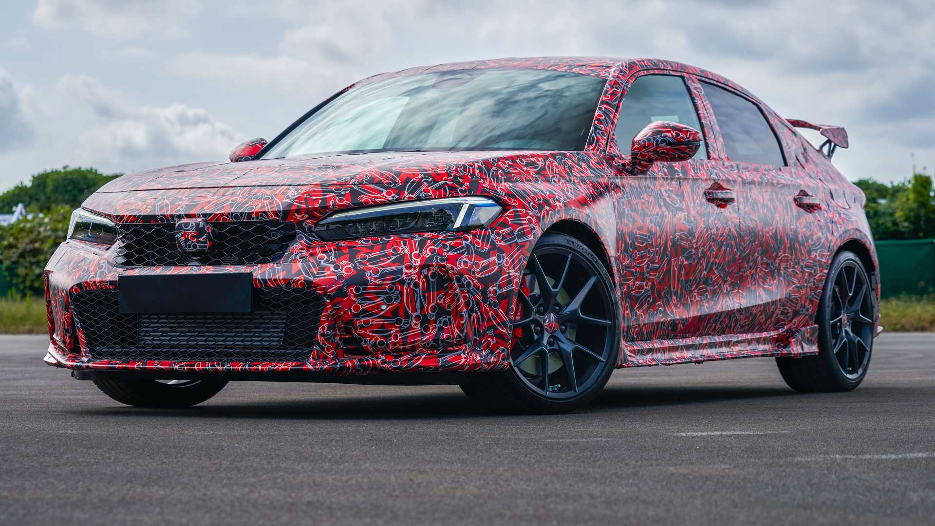 Honda Civic Type R 2023 : deux photos officielles arrivent
