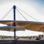 La station-service du futur, dotée d'une recharge électrique ultrarapide