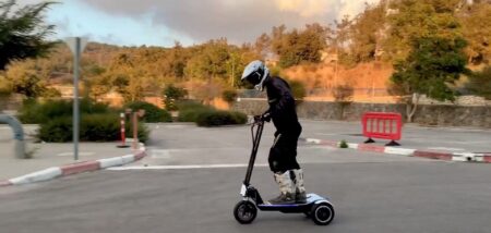 Skyer : le scooter israélien qui atteint les 100 km/h
