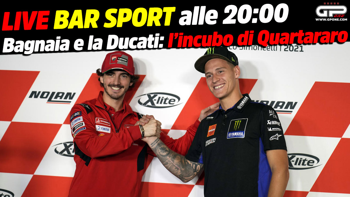 MotoGP, LIVE Bar Sport à 20h00 – Bagnaia et Ducati : le cauchemar de Quartararo